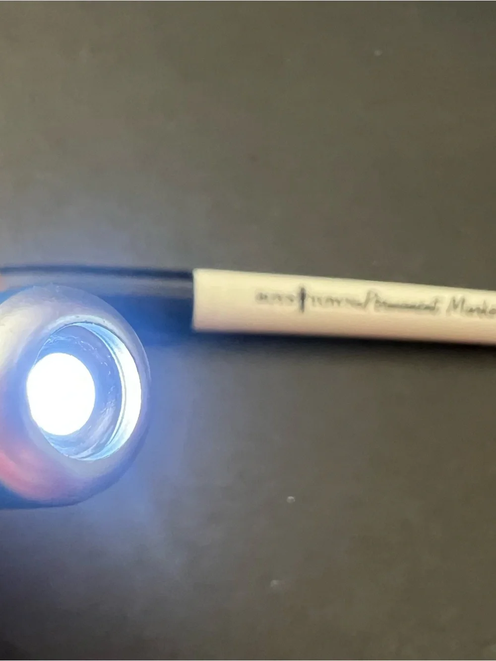 Boys Town Blue and Sliver Pen w/ Flashlight and Black Permanent Marker
